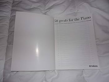 Amazon.co.jp: 50 Greats for the Piano : 本